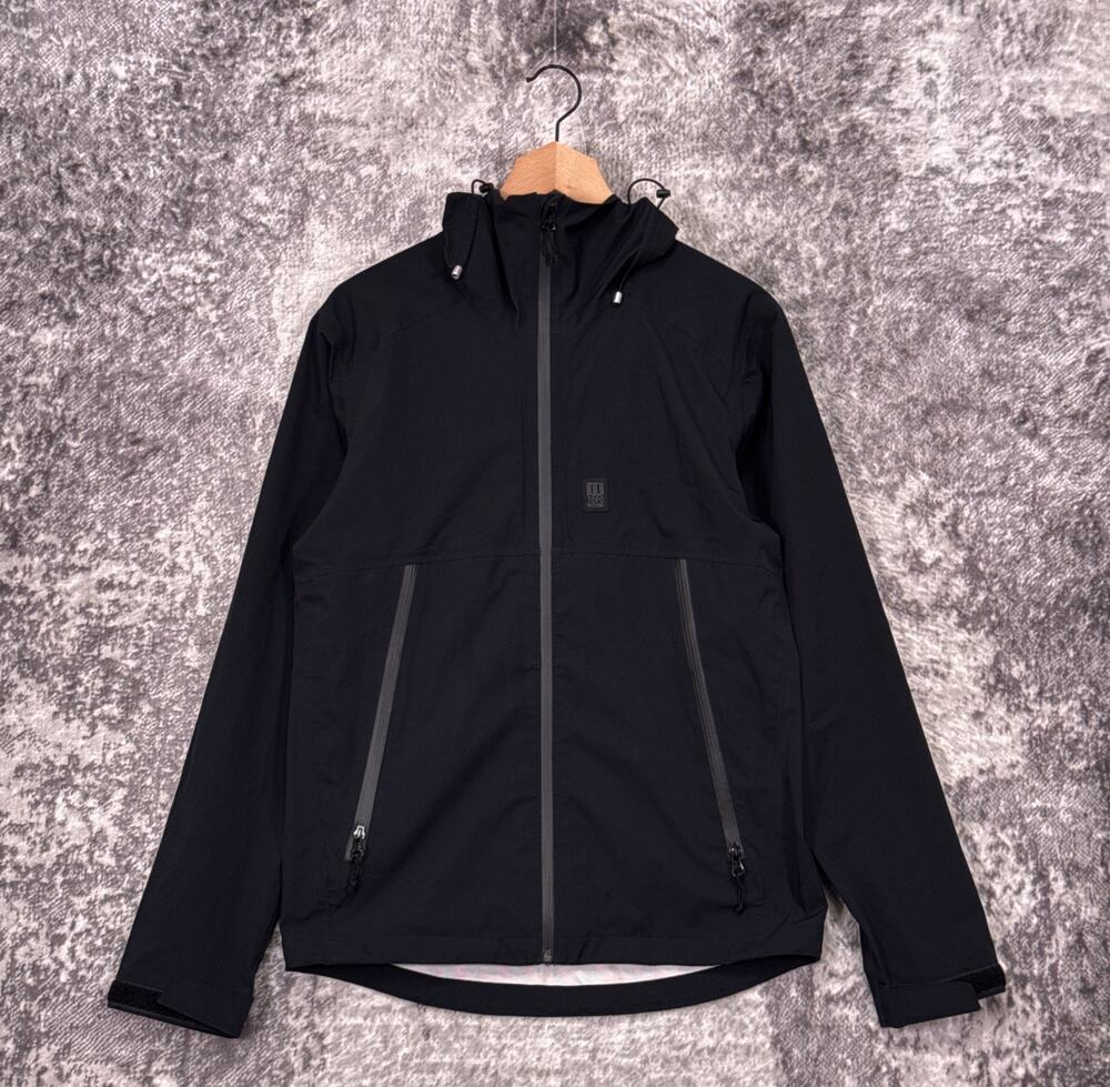 Topo Designs Jacket Small Mens Full Zip Hooded Shell